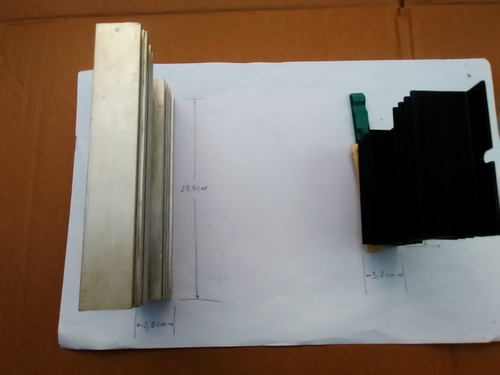 Disipadores De Calor De Aluminio Para Transistor De Potencia (Usado)