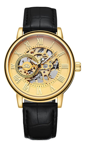 Rorios Relojes Para Hombre Reloj Automático Con Esqueleto Me