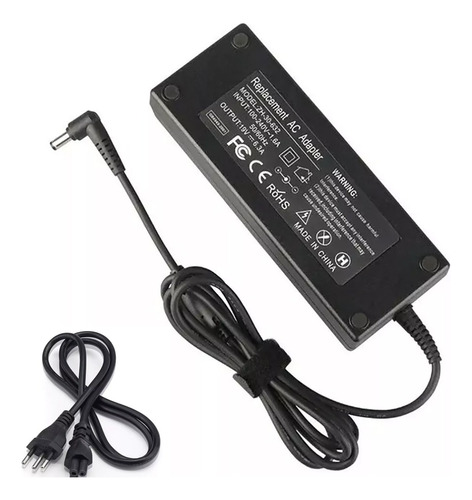 Fonte Para Notebook Avell Titanium 19v 6.32a 120w Compatível