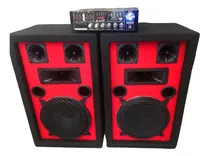 Comprar Amplificador De Sonido Y Dos Cabinas De 10 Pulgadas 