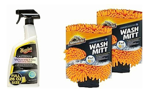 Meguiar's Oficial Wash Wax Anywhere Lavado Y Encerado