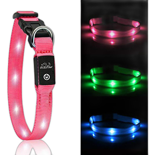 Collar De Perro Led Para Perros Pequeños - Collar De Segurid