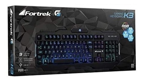 Teclado gamer Fortrek G Pro K3