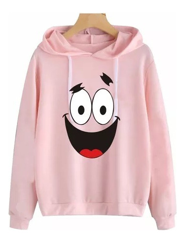 Buzo Canguro Hoodie - Patricio - Bob Esponja - Unisex