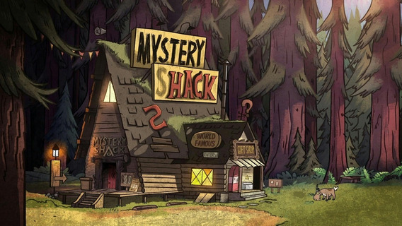 Póster Gravity Falls Cabaña Del Misterio Papel Hd 60x90cm | Meses sin intereses Póster Gravity Falls Cabaña Del Misterio Papel Hd 60x90cm | Meses sin intereses