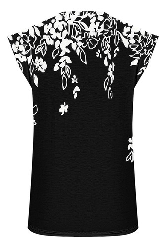 . Blusa Sin Mangas Transpirable Con Cuello Redondo Y Cuello
