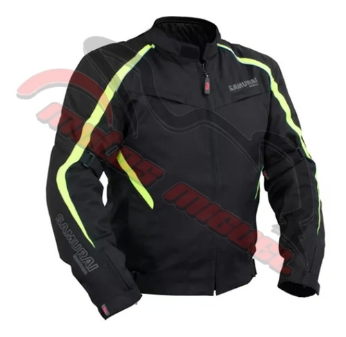 Campera Moto Samurai Liverpool Negro Monaco Motos Miguel