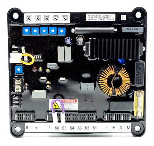 Regulador De Tensão Eletrônico Marelli M40fa640a Mark I