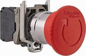 Pulsador Boton De Emergencia Xba Bs8442 Hongo Telemecanique