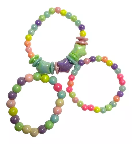 Set De Pulseras Para Niñas