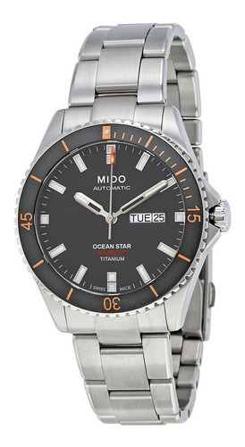 Relógio Mido Ocean Star Captain M026.430.44.061.00 Titânio