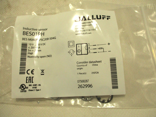New Balluff Bes01ph Proximity Sensor Ccg
