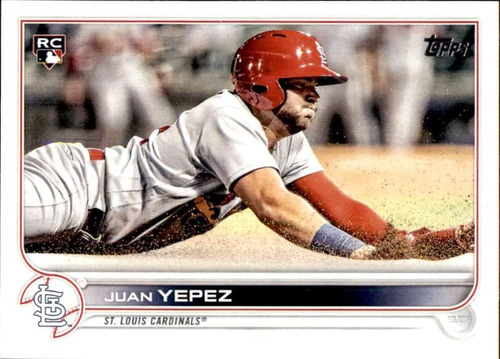 2022 Topps 506 Juan Yepez Rc Rookie St. Louis Cardinals Seri