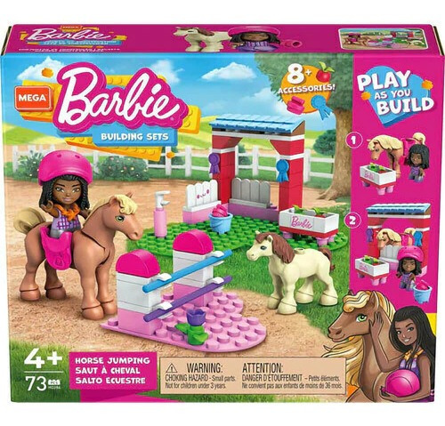 Barbie Building Sets Horse Jumping, Salto De Caballo