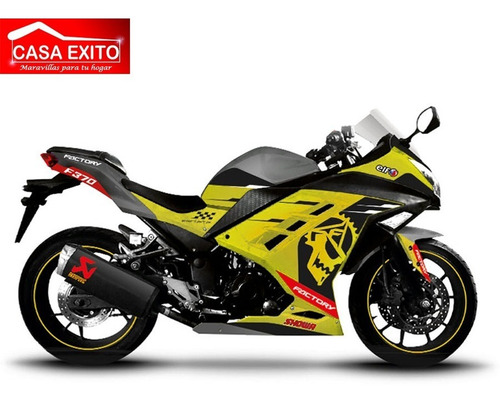 Imagen 4 de 9 de Moto Factory F370 370cc 2022 Color Gr/ Ama/ Ve 0 Km
