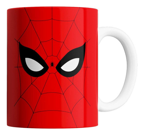 Taza De Cerámica - Spiderman Cara