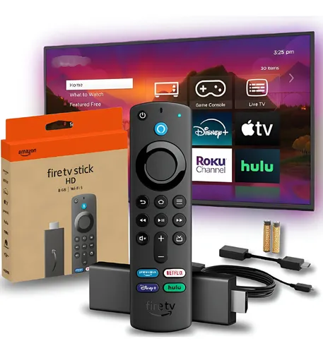 Amazon Fire Tv Stick Lite Controle Remoto Controle Voz Alexa