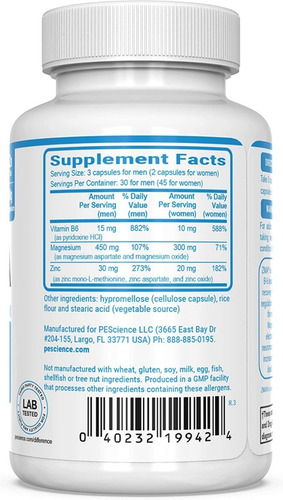 Pescience Truzma Zinc Mas Magnesium Mf Sfn