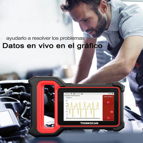 / Escáner Automotriz Thinkcar Thinkscan Plus S7 Obd2 Abs Srs