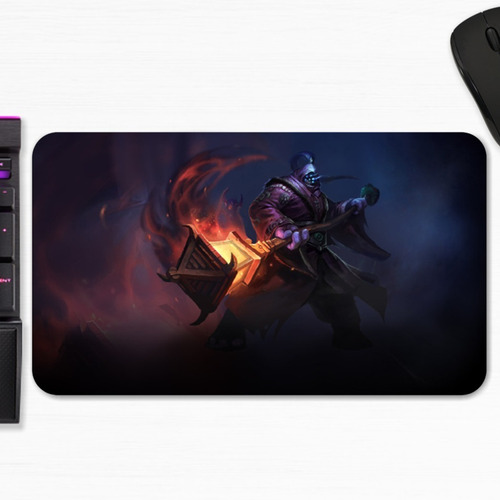 Mouse Pad Lol League Of Legends Jax Gamer M (personalizado)