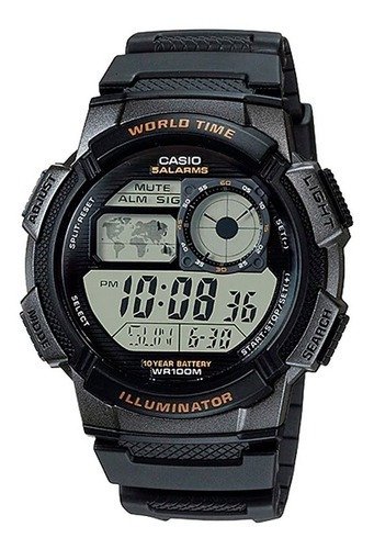 Reloj pulsera Casio AE-1000W-1AVCF, para hombre color