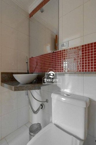Imagem 9 de 16 de Apartamento Com 2 Dormitórios À Venda, 50 M² Por R$ 310.000,00 - Vila Eldízia - Santo André/sp - Ap17408