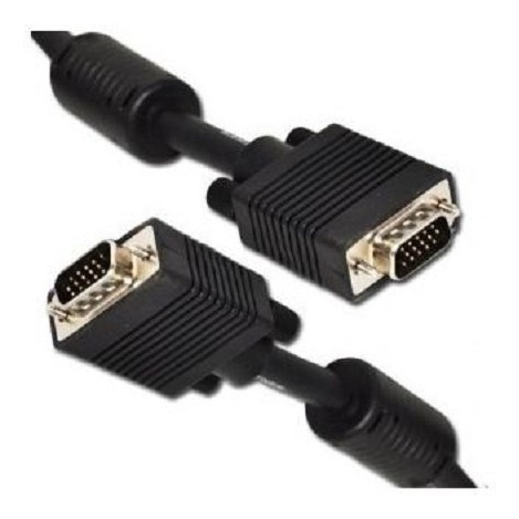 Cable Vga 15 Pines 1,5 Metros, Monitor, Notebook, Proyector