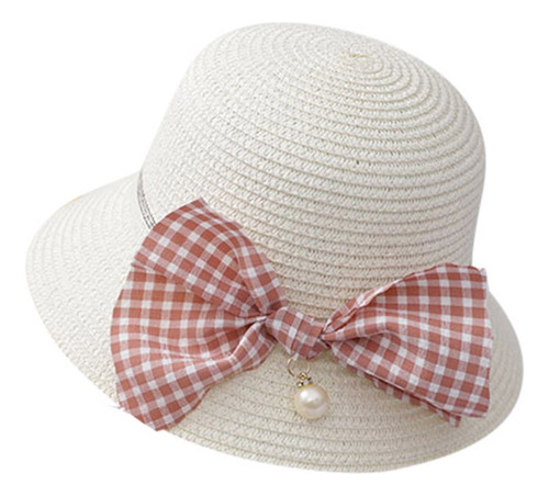 Sombreros De Protección Solar Para Niña, Estilo Bowknot, Pla