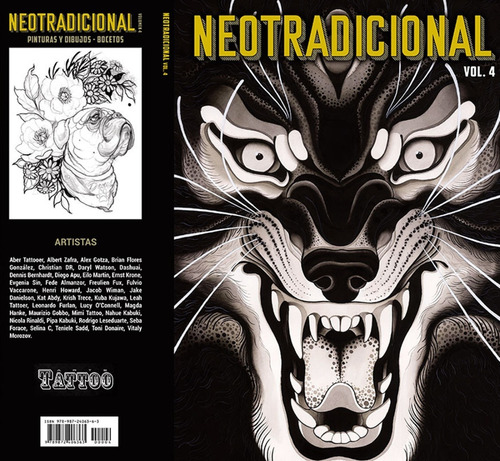 Libro Tattoo Neotradicional Vol 4 Tatuajes Tatuar 