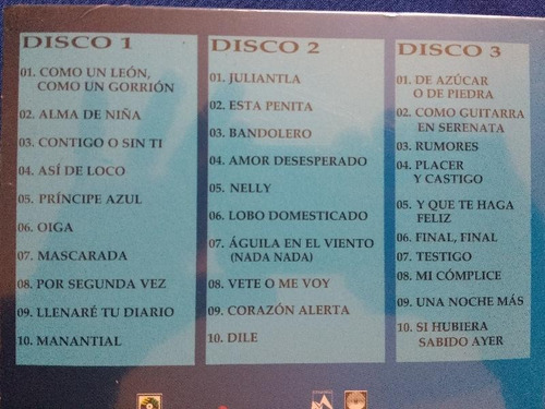 Cd Joan Sebastian - Colección De Oro Baladas - Set 3 Discos | MercadoLibre
