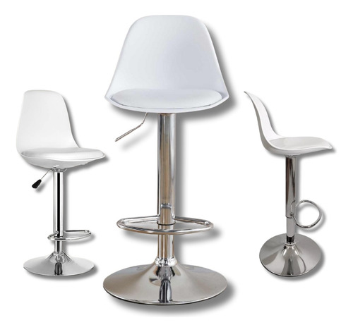 2 Sillas Para Cocina Barra Bancos Altura Ajustable Hogarden