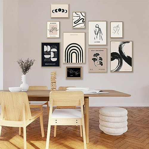 Kbkbart Minimalist Boho Wall Art Prints, 10 Piezas De Arte A