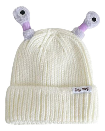 Gorro De Invierno De Punto Glowing Little Monster Portátil [