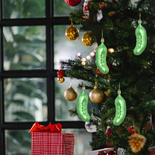 Adornos Navideños De Pepinillos Adornos Navideños De Pepinil