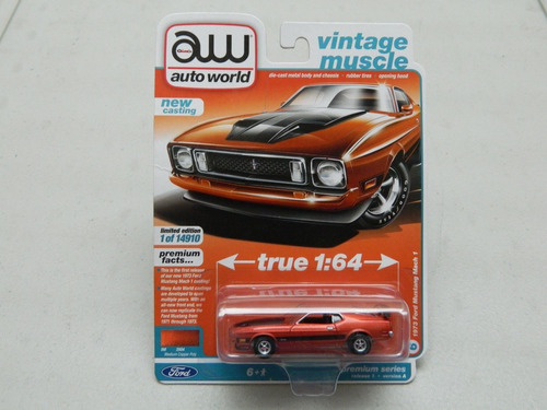 Mustang Mach 1 1973 Auto World 1:64