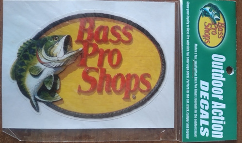 Calcomania Bass Pro Shops