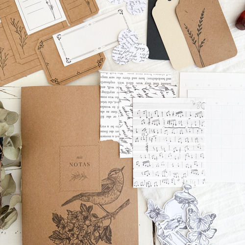 Set Journaling Vintage / Scrapbooking
