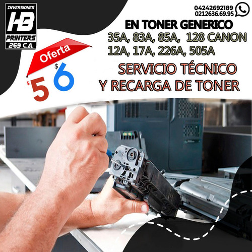 Imagen 3 de 10 de Servicio Técnico De Impresoras, Samsung, Hp, Canon, Epson,