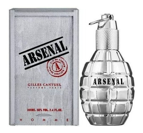 Perfume Gilles Cantuel Arsenal Platinum Edp 100m  Hombre 