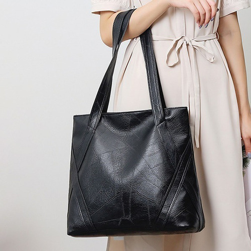 Imagen 2 de 6 de Bolsa Dama Bolso Casual Minimalista Elegante Práctica Tote