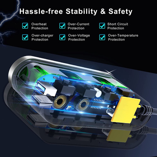 Adaptador Multicontacto Para Encendedor Para Hielera Movil