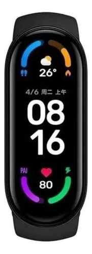 Reloj Smart Band Xiaomi Smart Band 7 Gl Color de la caja Negro