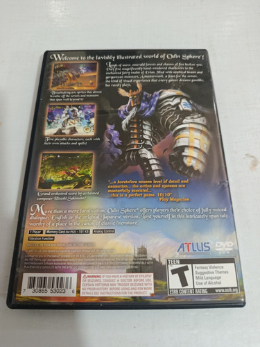 Odin Sphere Ps2 (Usado)