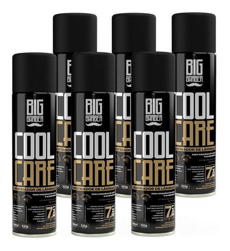 Resfriador De Lâminas Cool Care 7 Em 1 Big Barber Pacte 6 Un