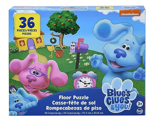 Rompecabezas De Piso Pistas De Blue