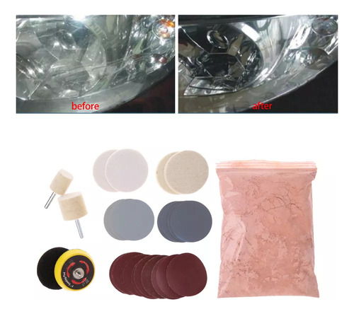 Kit Para Pulir Cristales De Coche, Scratch Remover Pro