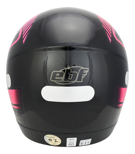 Capacete Integral Fechado Brilhante New Ebf 7power