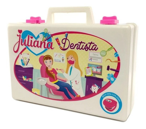 Valija Juliana Set Dentista Con Accesorios Dientes Doctora  