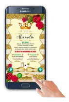Comprar Invitación Interactiva Botones Mis Quince Años Mis Quince Años