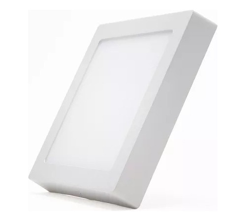 Luminaria Spot Led Cuadrada Superficial Ext Sica 24w Luz Dia